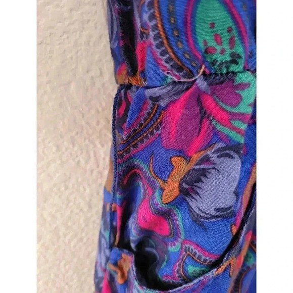 E.D. Michaels Petites Vintage Floral Dress size 11/12 #7 - Picture 5 of 5